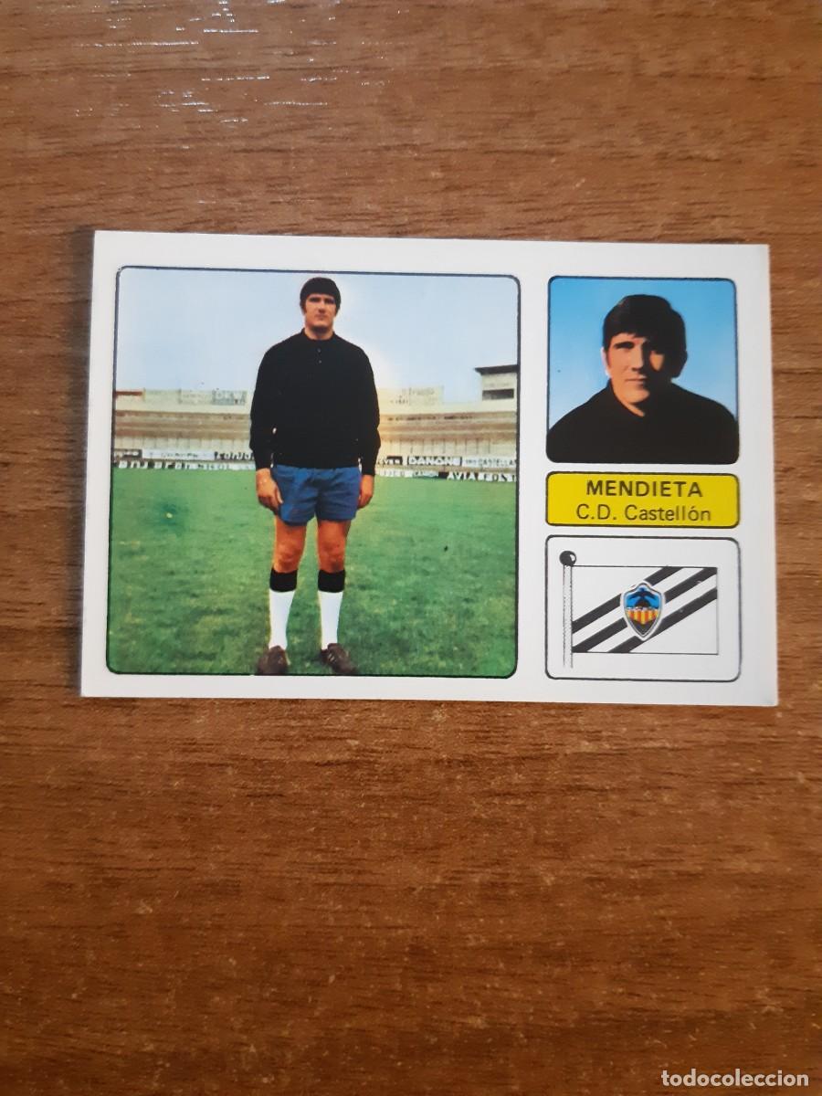 Figurine di Calcio: Mendieta (Castell&oacute;n) Liga 73-74 ed. FHER 1973 1974 Nunca pegado, sin pegar