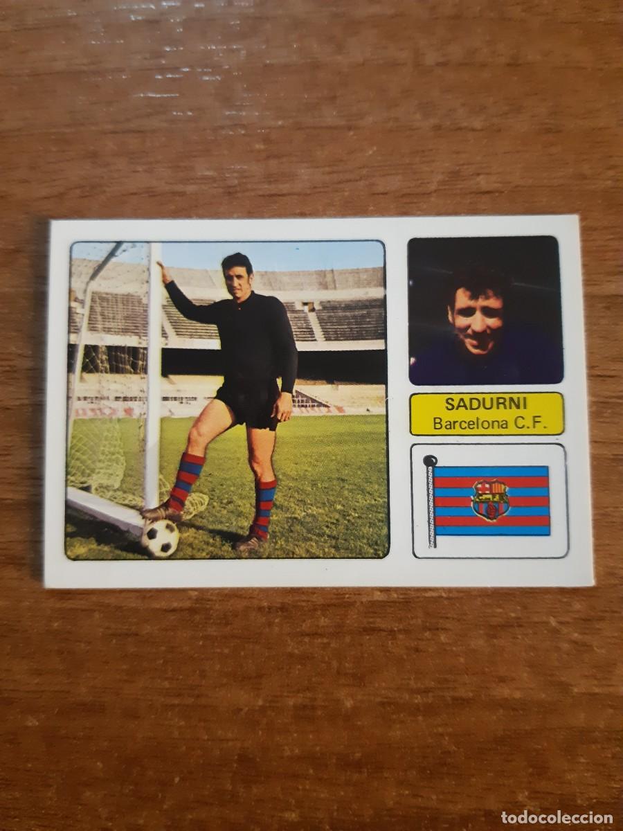 Football Stickers: Sadurn&iacute; (Barcelona) Liga 73-74 ed. FHER 1973 1974 Nunca pegado, sin pegar