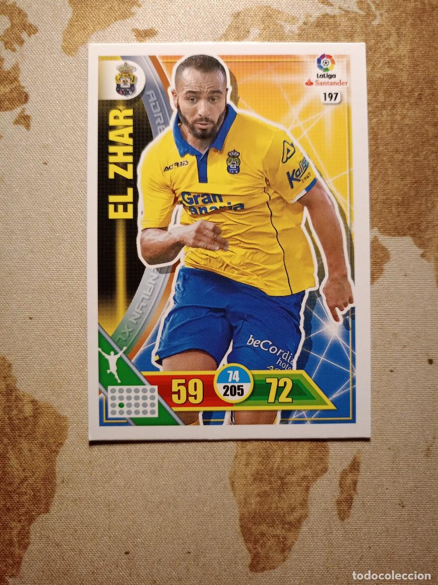 Fu&szlig;ball-Sticker: Las Palmas 197 EL ZHAR Adrenalyn 2016-17