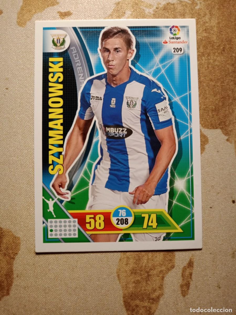 Football Stickers: Legan&eacute;s 209 SZYMANOWSKI Adrenalyn 2016-17