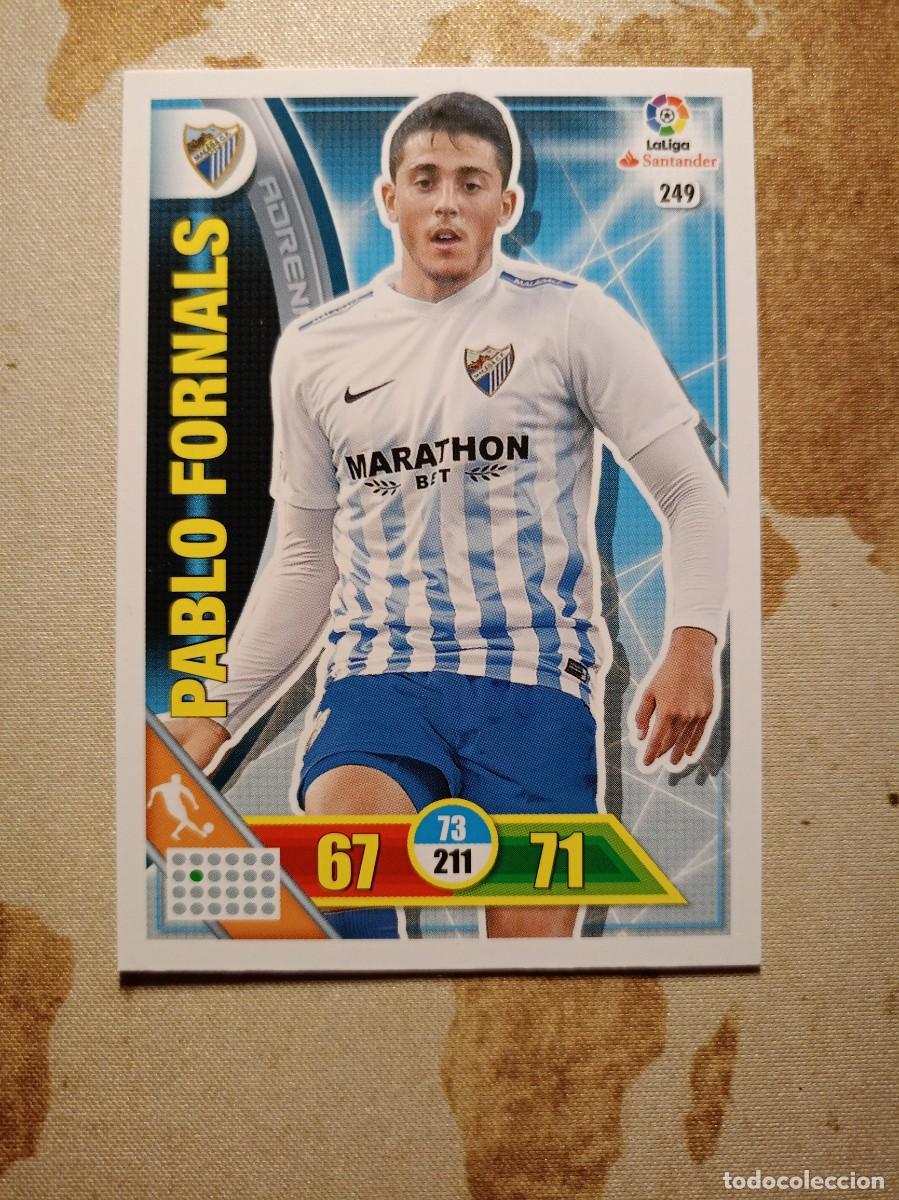 Figurine di Calcio: M&aacute;laga 249 PABLO FORNALS Adrenalyn 2016-17