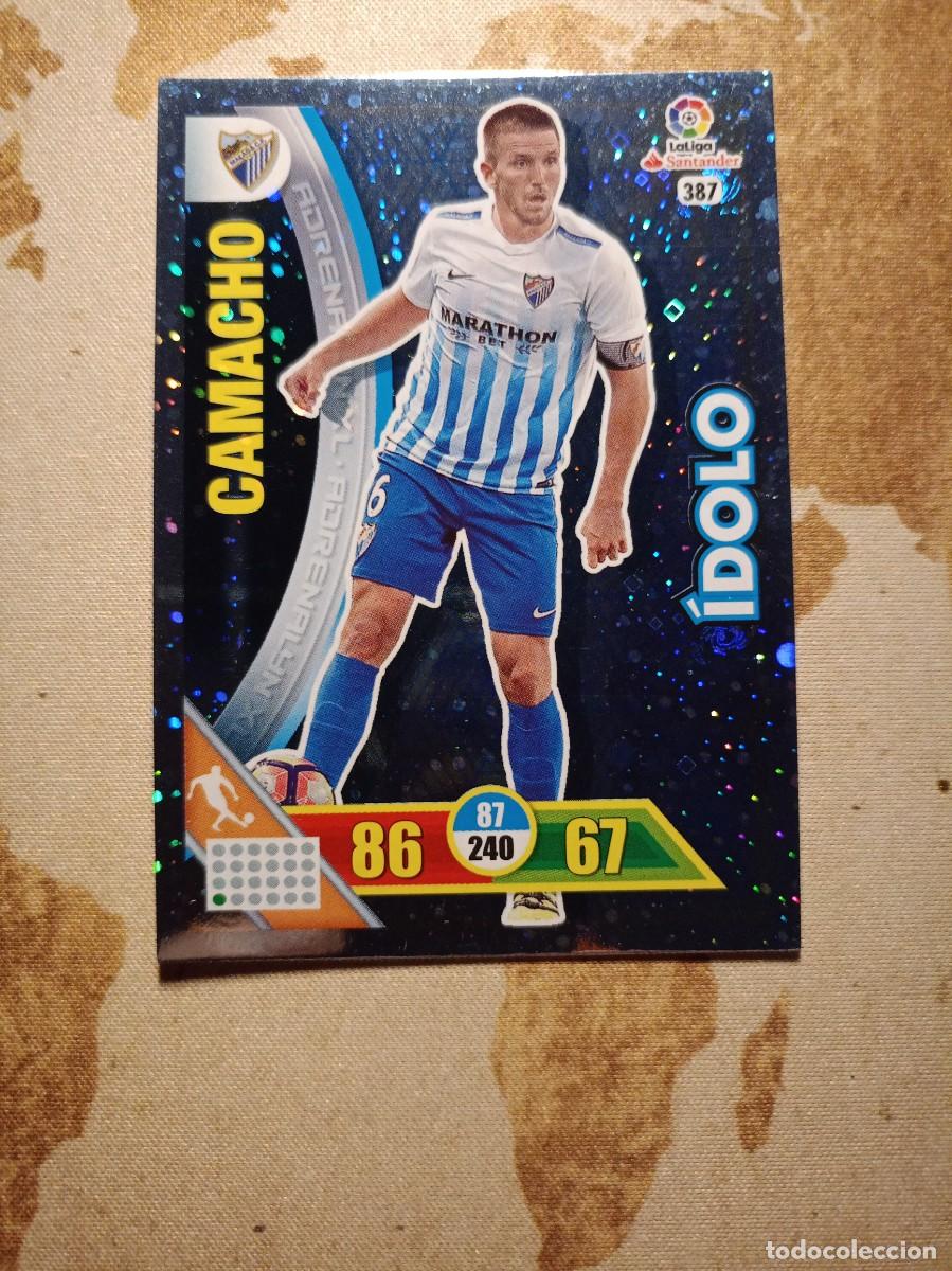 Football Stickers: &Iacute;dolo 387 CAMACHO Adrenalyn 2016-17