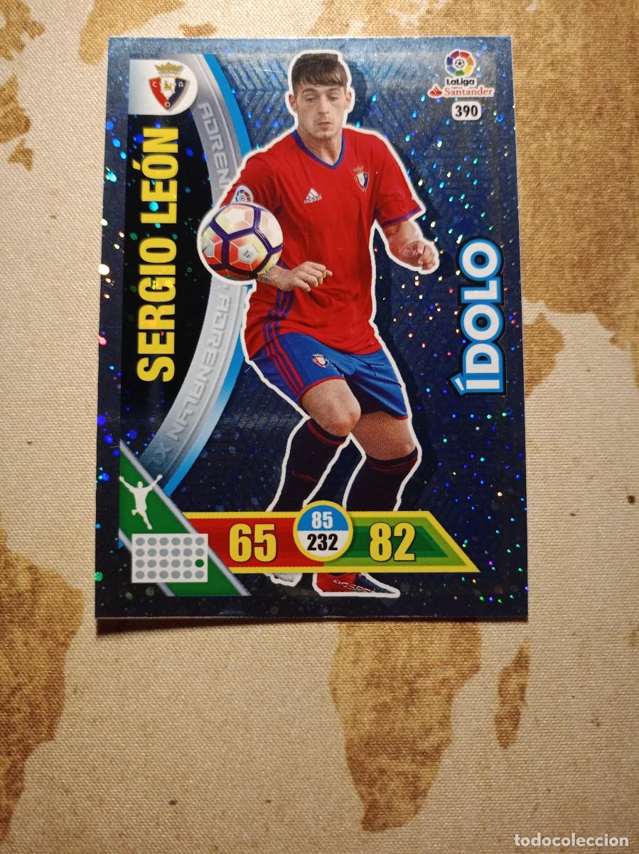 Figurine di Calcio: &Iacute;dolo 390 SERGIO LE&Oacute;N Adrenalyn 2016-17