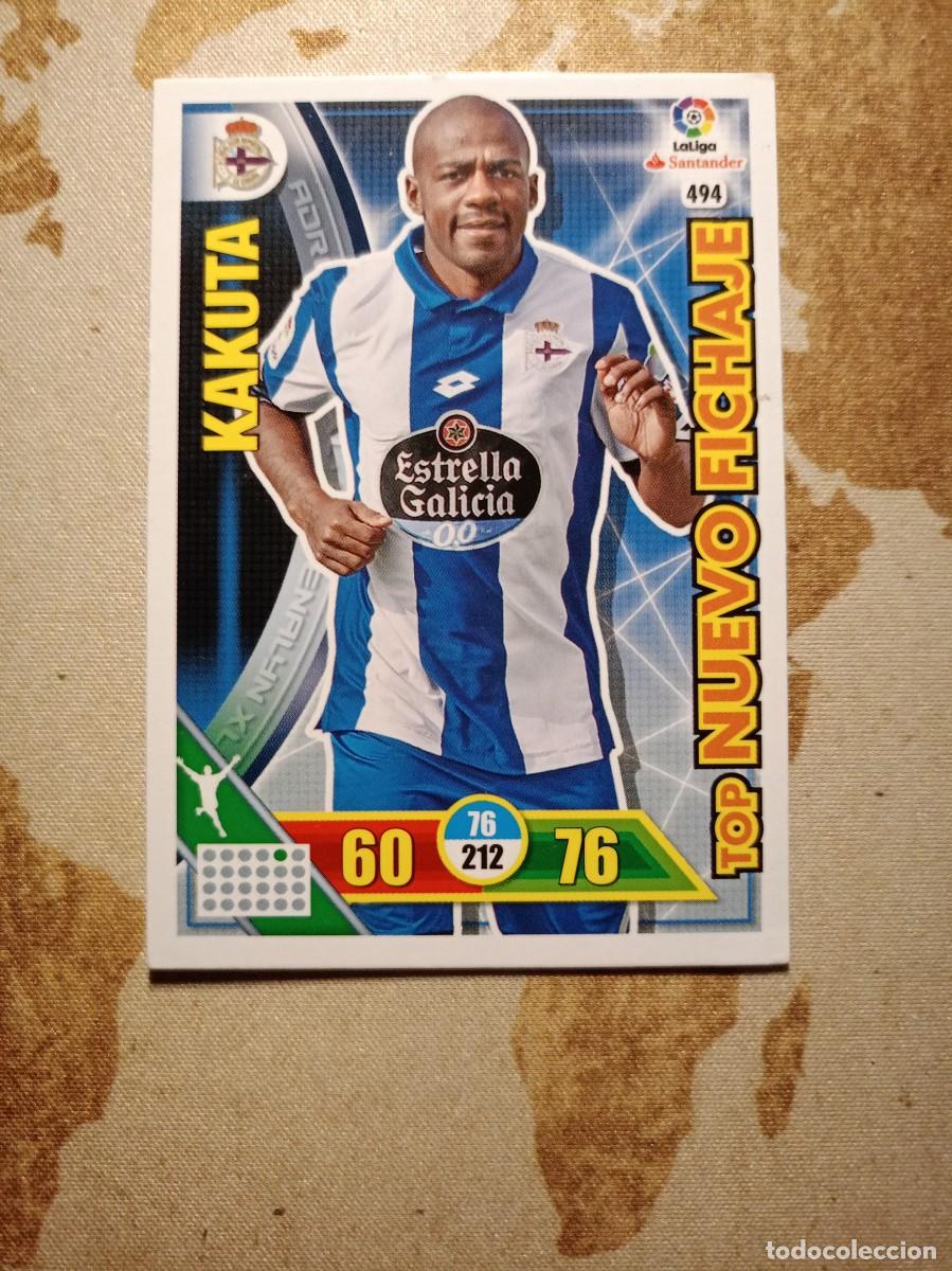 Football Stickers: Nuevo Fichaje 494 KAKUTA Adrenalyn 2016-17