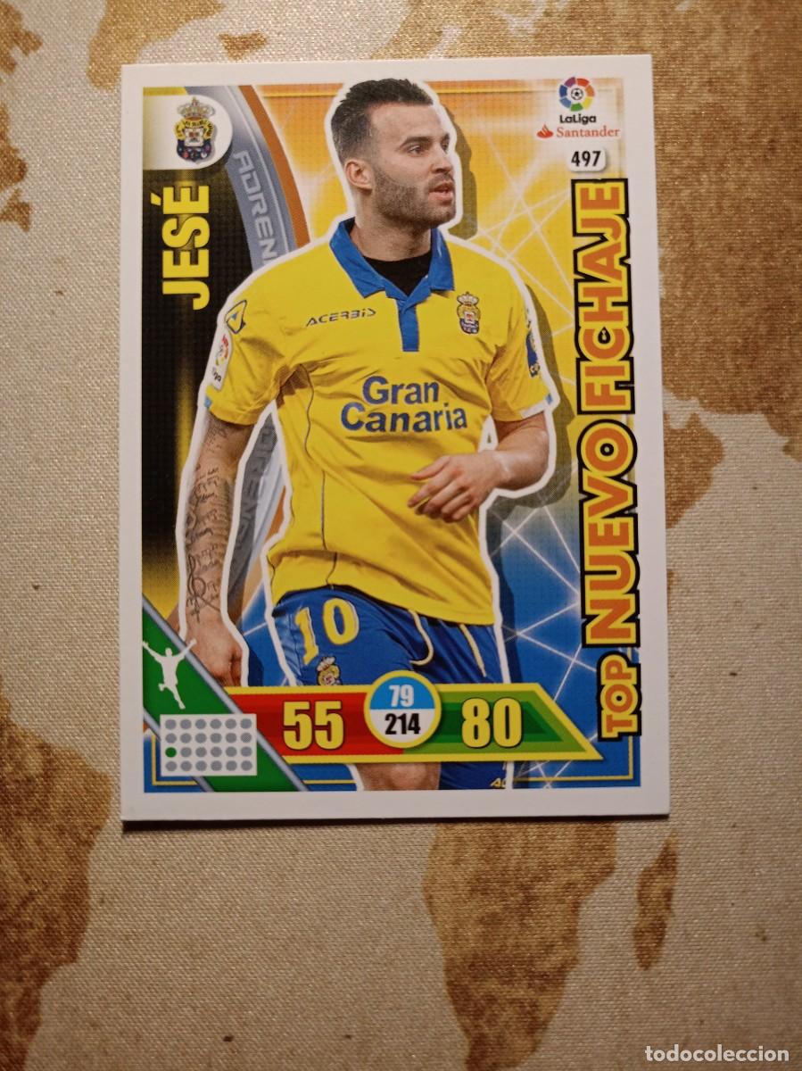 Football Stickers: Nuevo Fichaje 497 JES&Eacute; Adrenalyn 2016-17