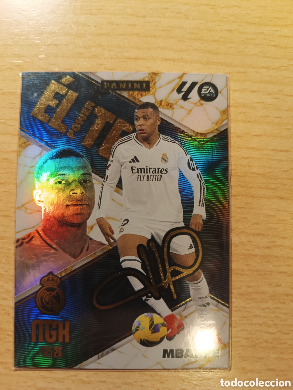 Cromos de F&uacute;tbol: P12 P 12 MBAPPE REAL MADRID ELITE POWER MEGACRACKS 2025 2026 PANINI 25 26