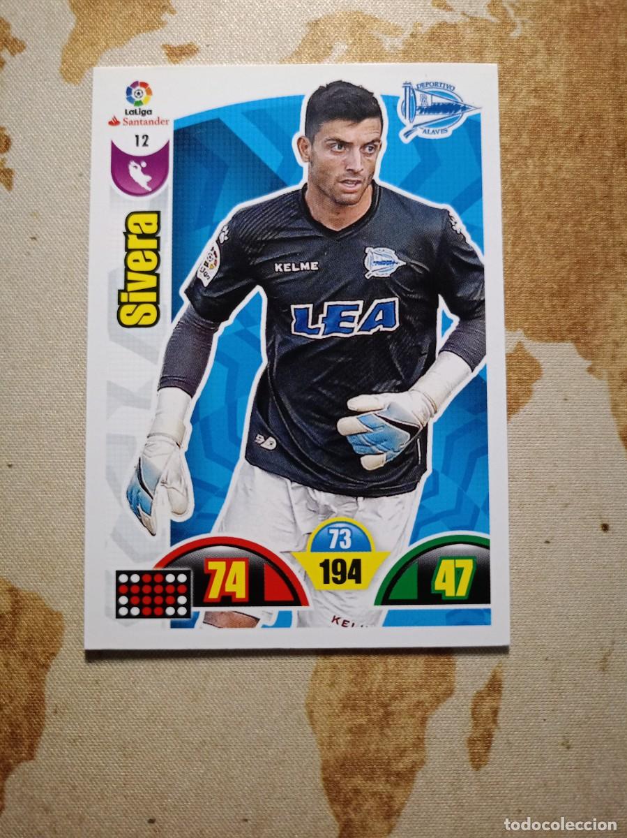 Cromos de Futebol: Alav&eacute;s 12 SIVERA Adrenalyn 2017-18