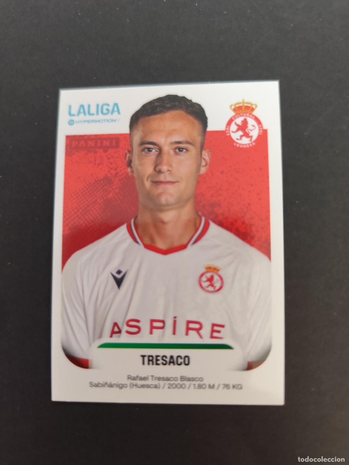 Cromos de F&uacute;tbol: 169 TRESACO CULTURAL LEONESA SEGUNDA 2&ordf; DIVISI&Oacute;N LIGA HYPERMOTION 2025 2026 25 26 PEDIDO M&Iacute;NIMO 2&euro;