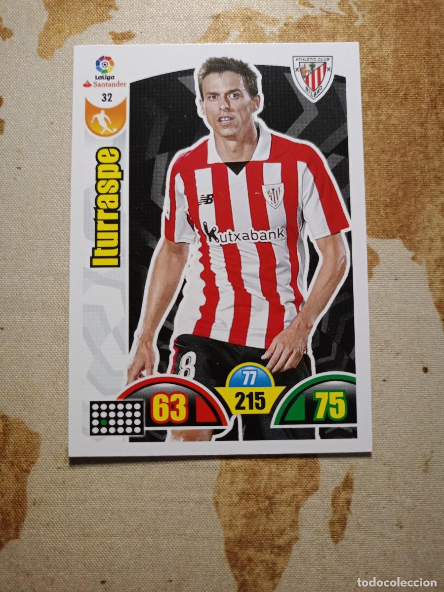 Figurine di Calcio: Athletic 32 ITURRASPE Adrenalyn 2017-18