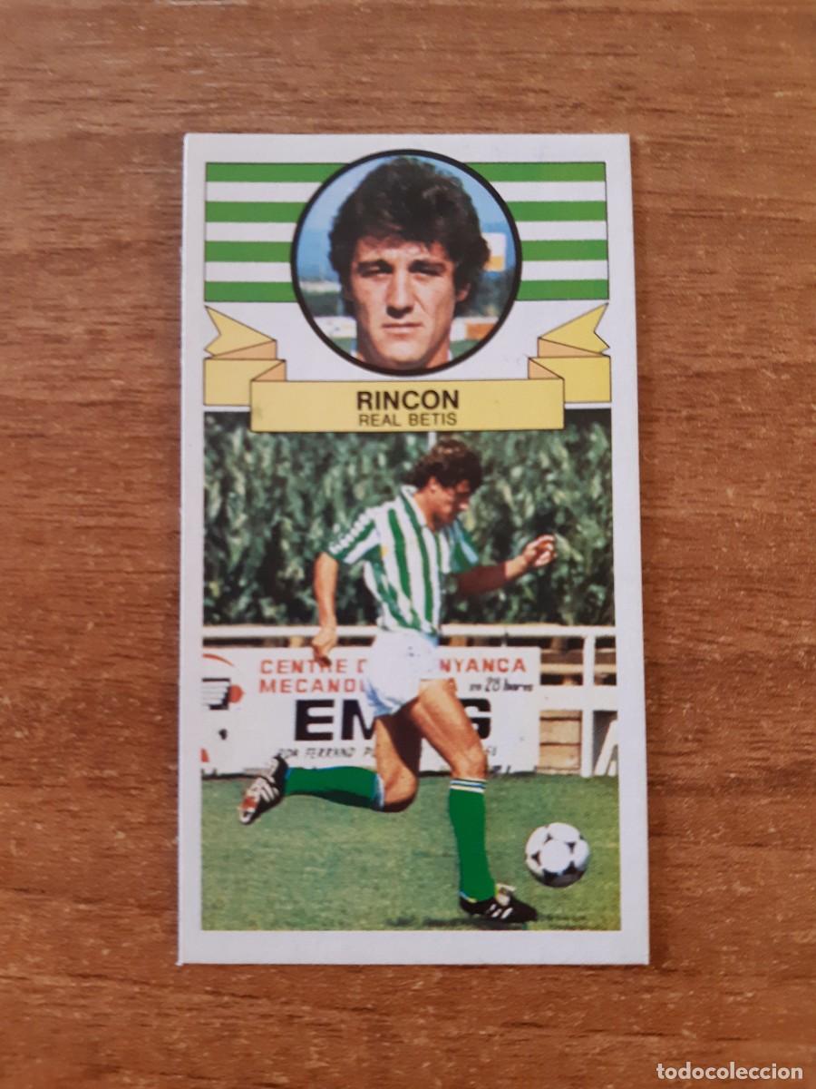 Figurine di Calcio: Rinc&oacute;n (Betis) Liga 85-86 ESTE. Nunca pegado, sin pegar