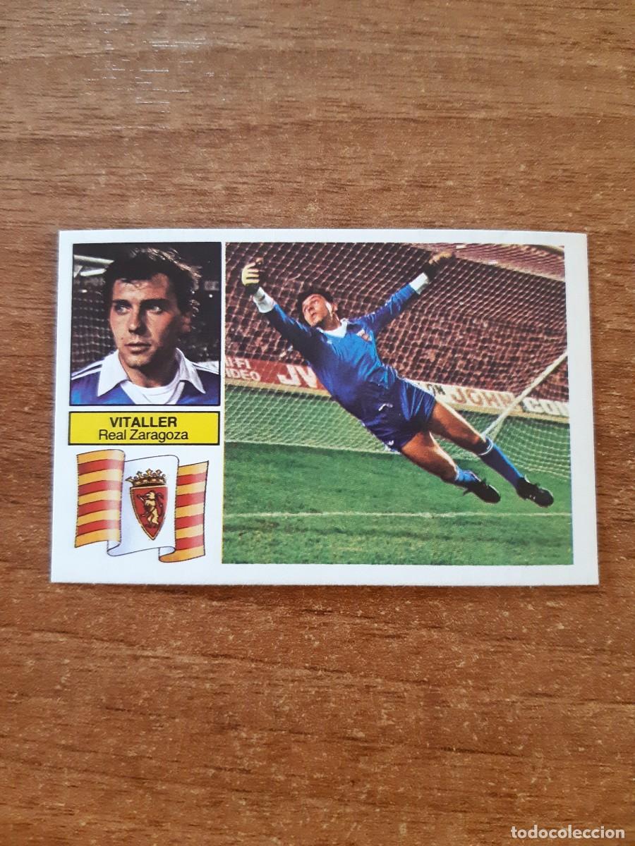 Cromos de Futebol: Vitaller (Zaragoza) Liga 82-83 ESTE. Nunca pegado, sin pegar
