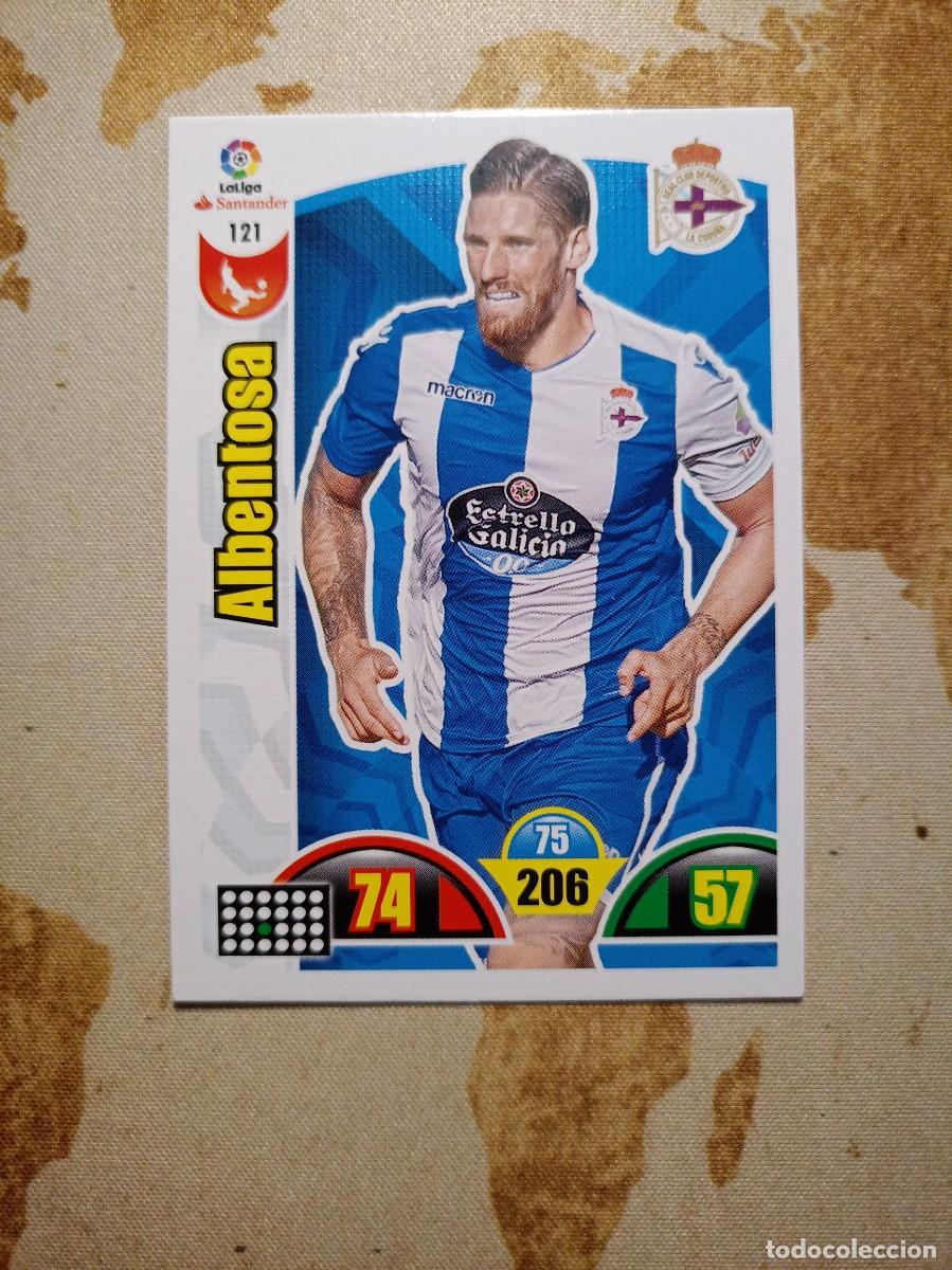 Figurine di Calcio: Deportivo 121 ALBENTOSA Adrenalyn 2017-18