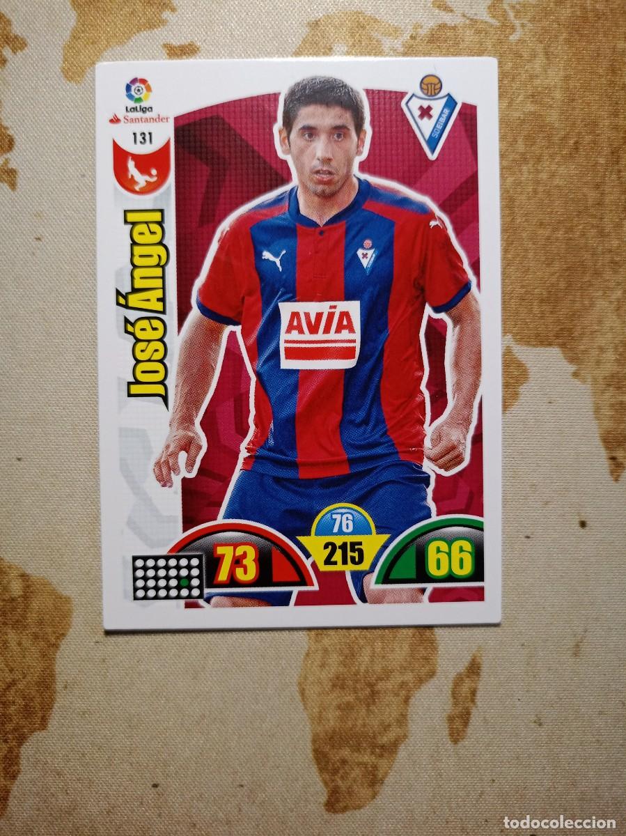 Figurine di Calcio: Eibar 131 JOS&Eacute; &Aacute;NGEL Adrenalyn 2017-18