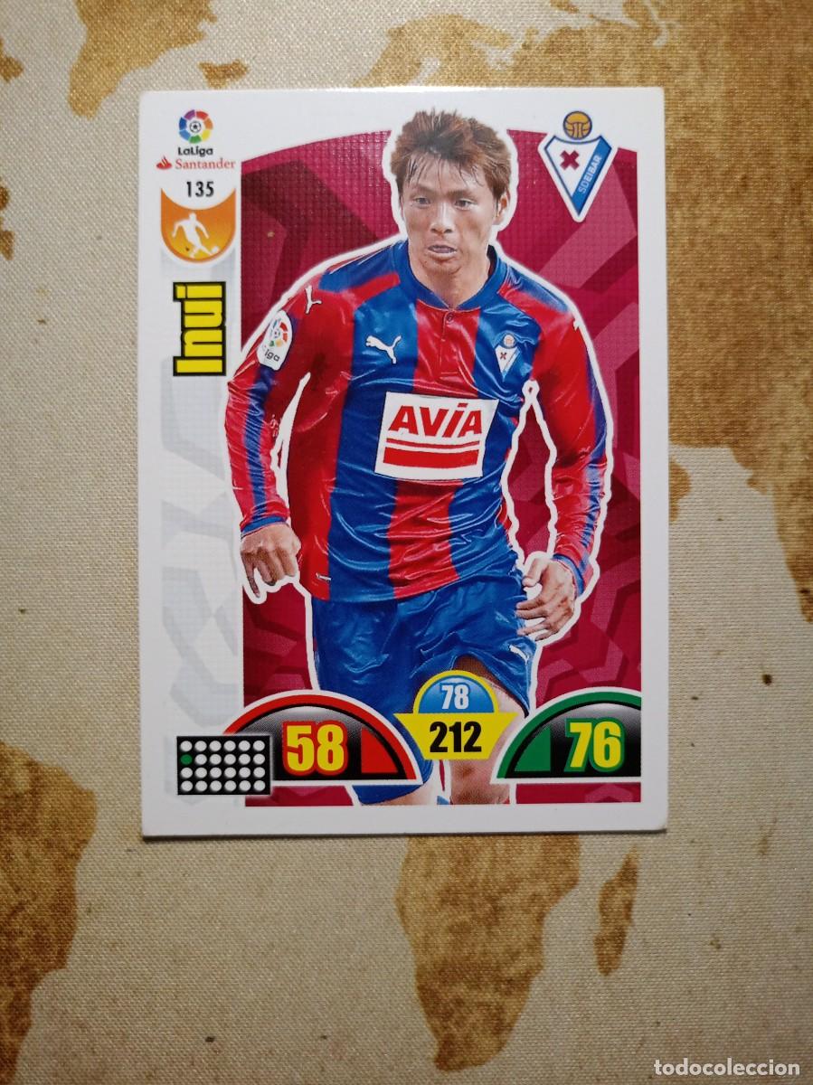 Cromos de f&uacute;tbol: Eibar 135 INUI Adrenalyn 2017-18 - Foto 1