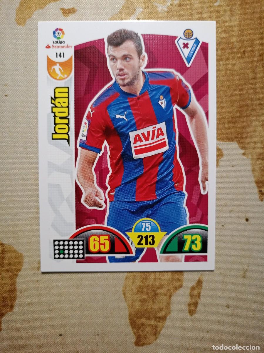 Figurine di Calcio: Eibar 141 JORD&Aacute;N Adrenalyn 2017-18