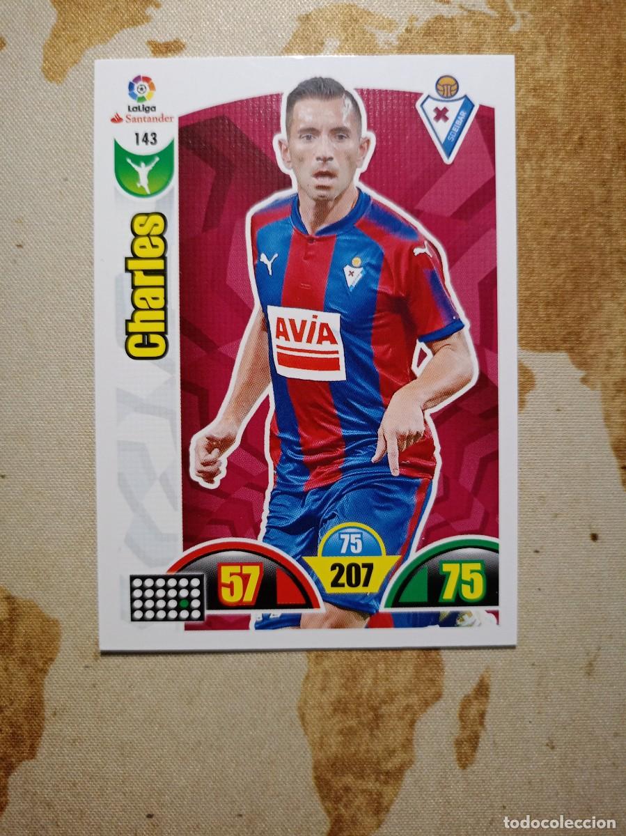 Cromos de f&uacute;tbol: Eibar 143 CHARLES Adrenalyn 2017-18 - Foto 1