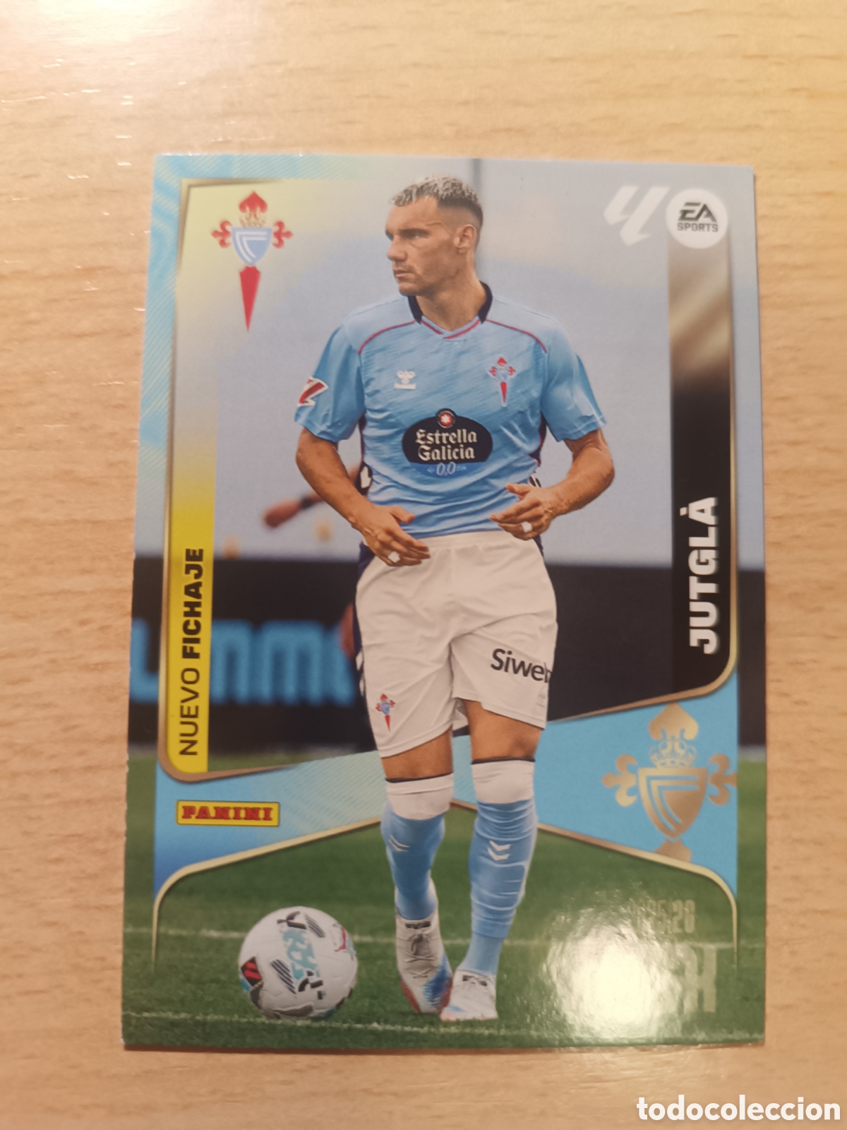 Cromos de F&uacute;tbol: 443 JUTGLA CELTA DE VIGO NUEVO FICHAJE MEGACRACKS 2025 2026 PANINI 25 26