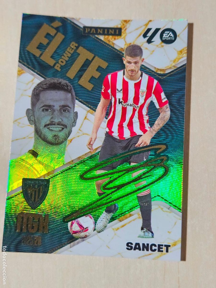 Figurine di Calcio: CROMO N&ordm; 17 SANCET - MEGACRACKS 2025 26 - ELITE POWER