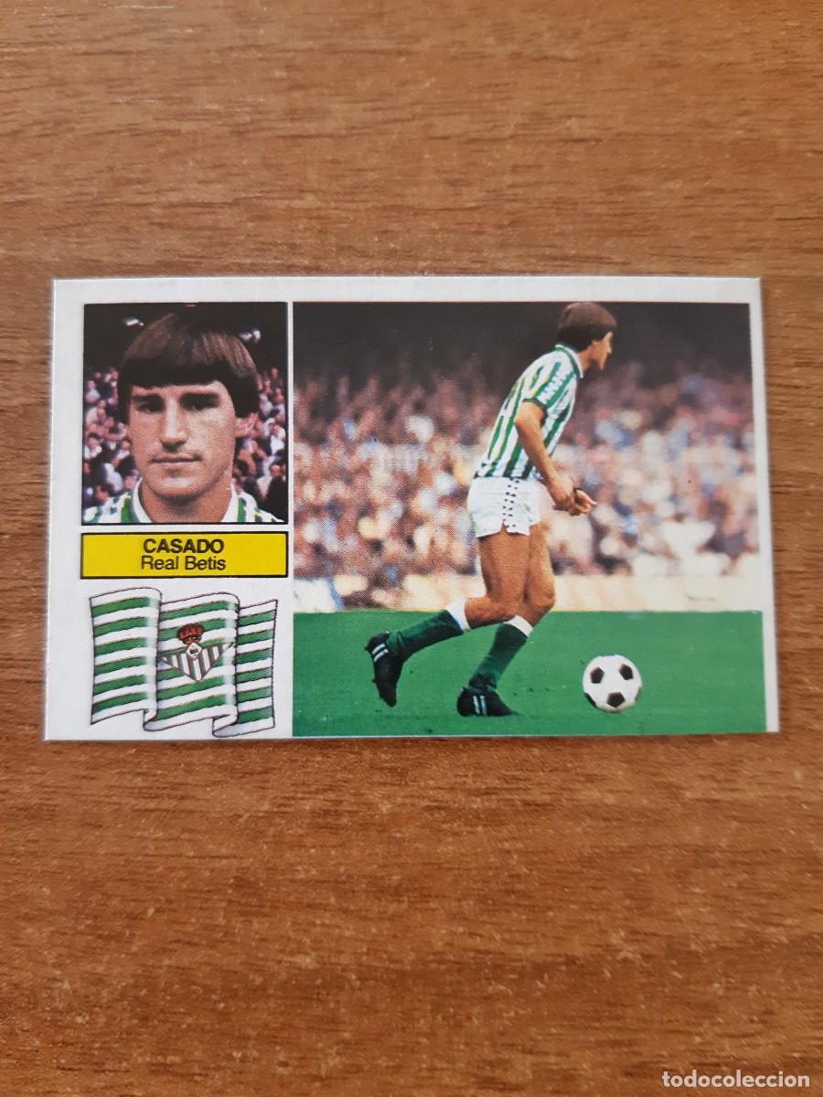 Figurine di Calcio: Casado (Betis) Liga 82-83 ESTE. Nunca pegado, sin pegar