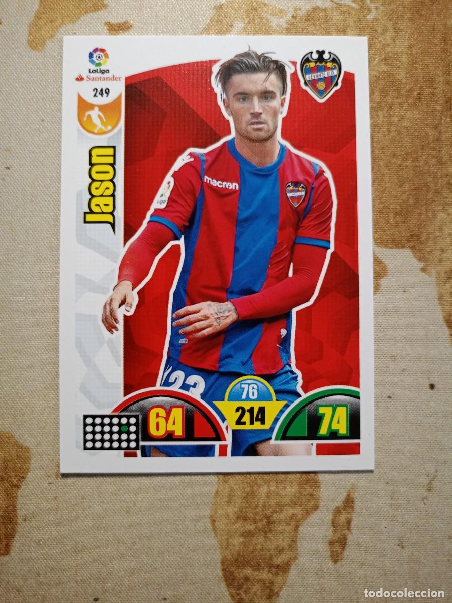 Figurine di Calcio: Levante 249 JASON Adrenalyn 2017-18