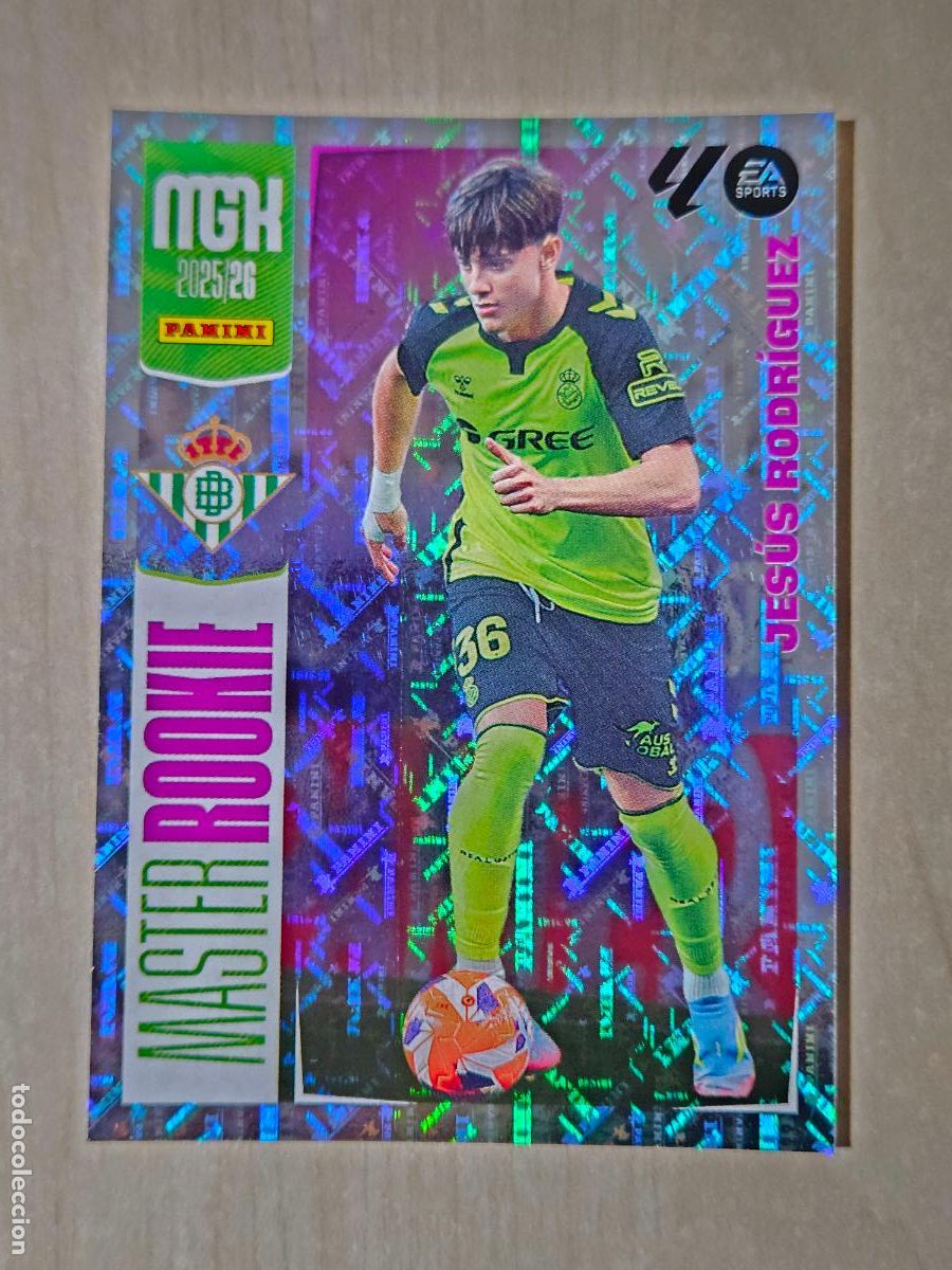 Fu&szlig;ball-Sticker: CROMO N&ordm; 415 JESUS RODRIGUEZ - MEGACRACKS 2025 26 - MASTER ROOKIE