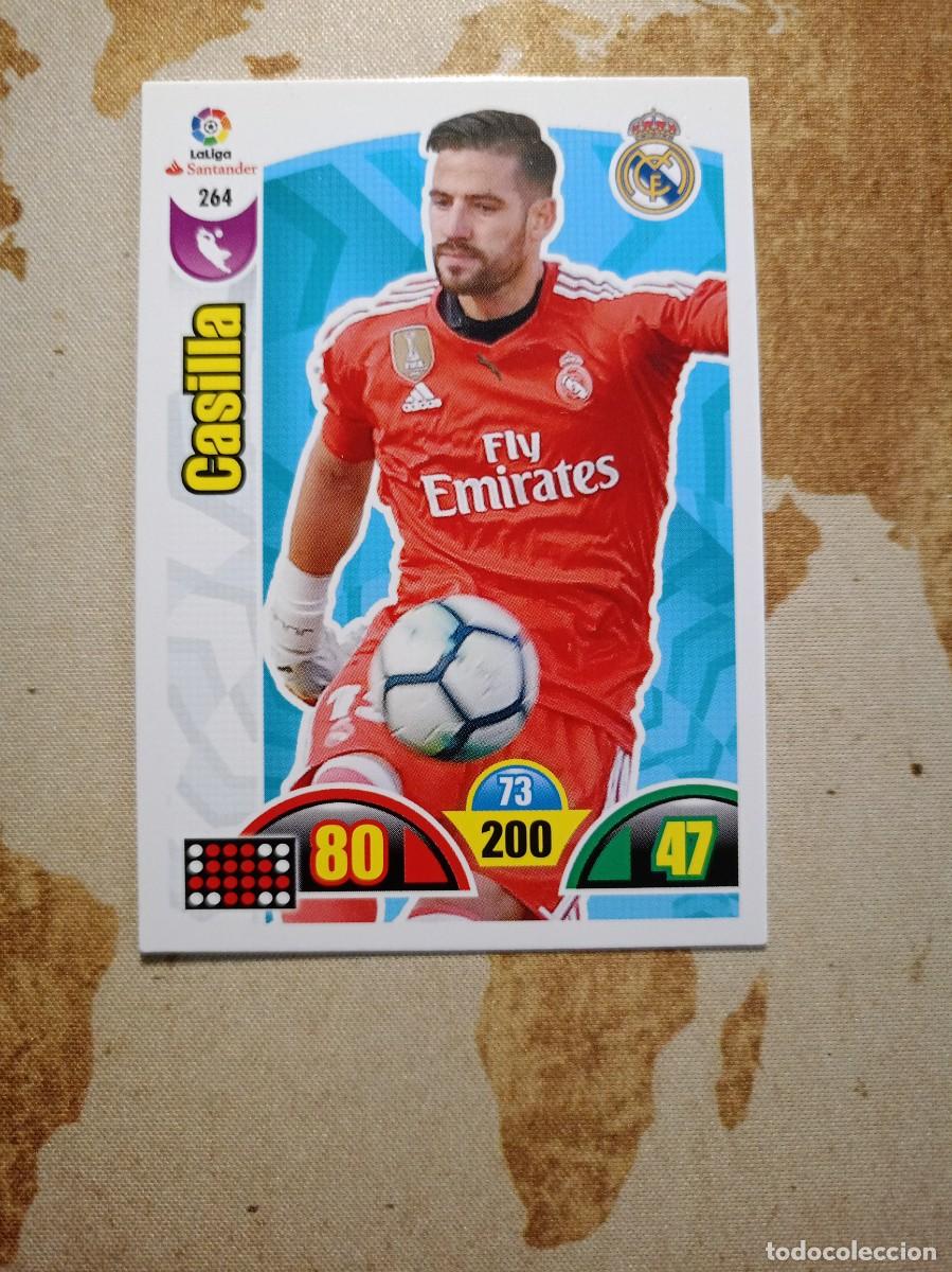 Football Stickers: Real Madrid 264 CASILLA Adrenalyn 2017-18