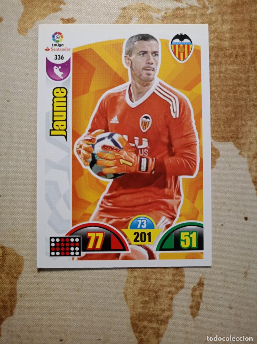 Cromos de Futebol: Valencia 336 JAUME Adrenalyn 2017-18