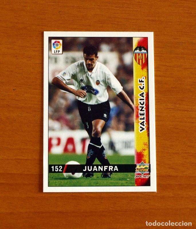 Figurine di Calcio: Valencia - N&ordm; 152 Juanfra - Mundicromo Las Fichas de la Liga 1998-1999-98-99