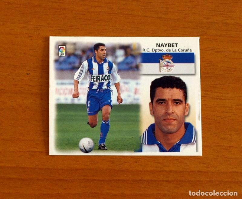 Fu&szlig;ball-Sticker: Deportivo La Coru&ntilde;a - Naybet - Ediciones Este Liga 1999-2000, 99-00 - Nunca Pegado