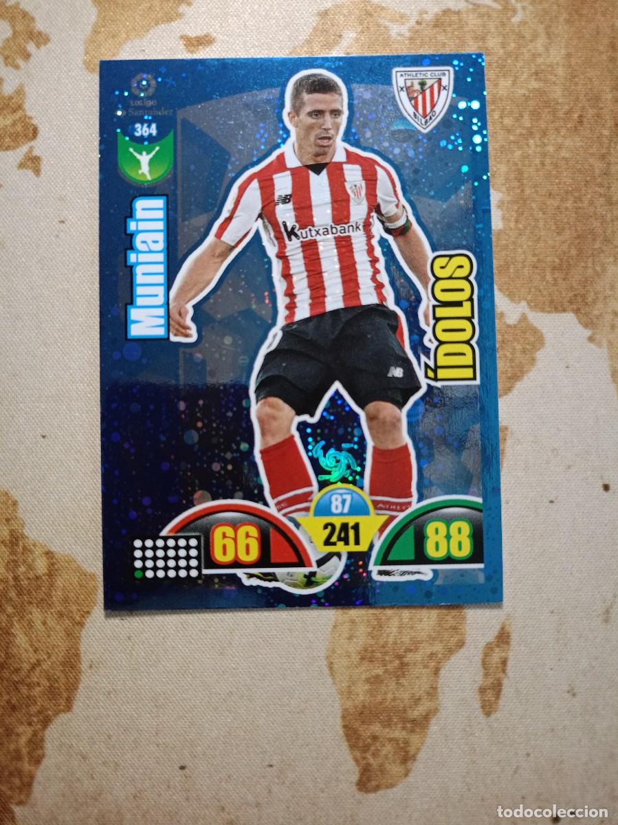 Cromos de Futebol: &Iacute;dolos 364 MUNIAIN Adrenalyn 2017-18