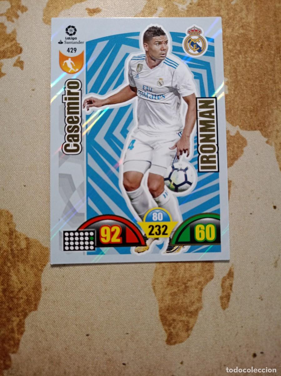 Football Stickers: Ironman 429 CASEMIRO Adrenalyn 2017-18