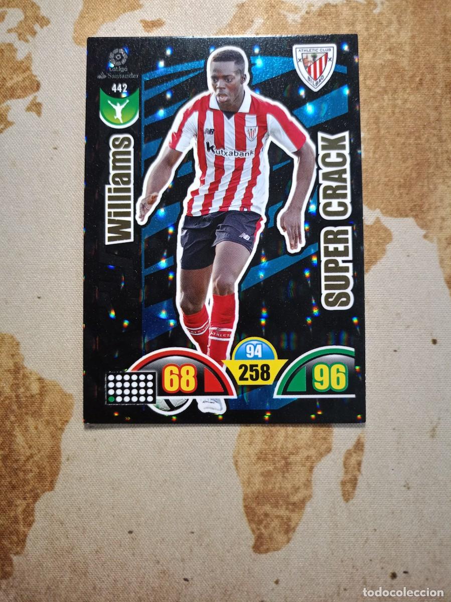 Cromos de f&uacute;tbol: S&uacute;per Crack 442 WILLIAMS Adrenalyn 2017-18 - Foto 1