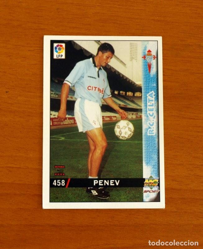 Cromos de F&uacute;tbol: Celta de Vigo -N&ordm; 458 Penev -&Uacute;ltima Hora -Mundicromo Las Fichas de la Liga 1998-1999-98-99
