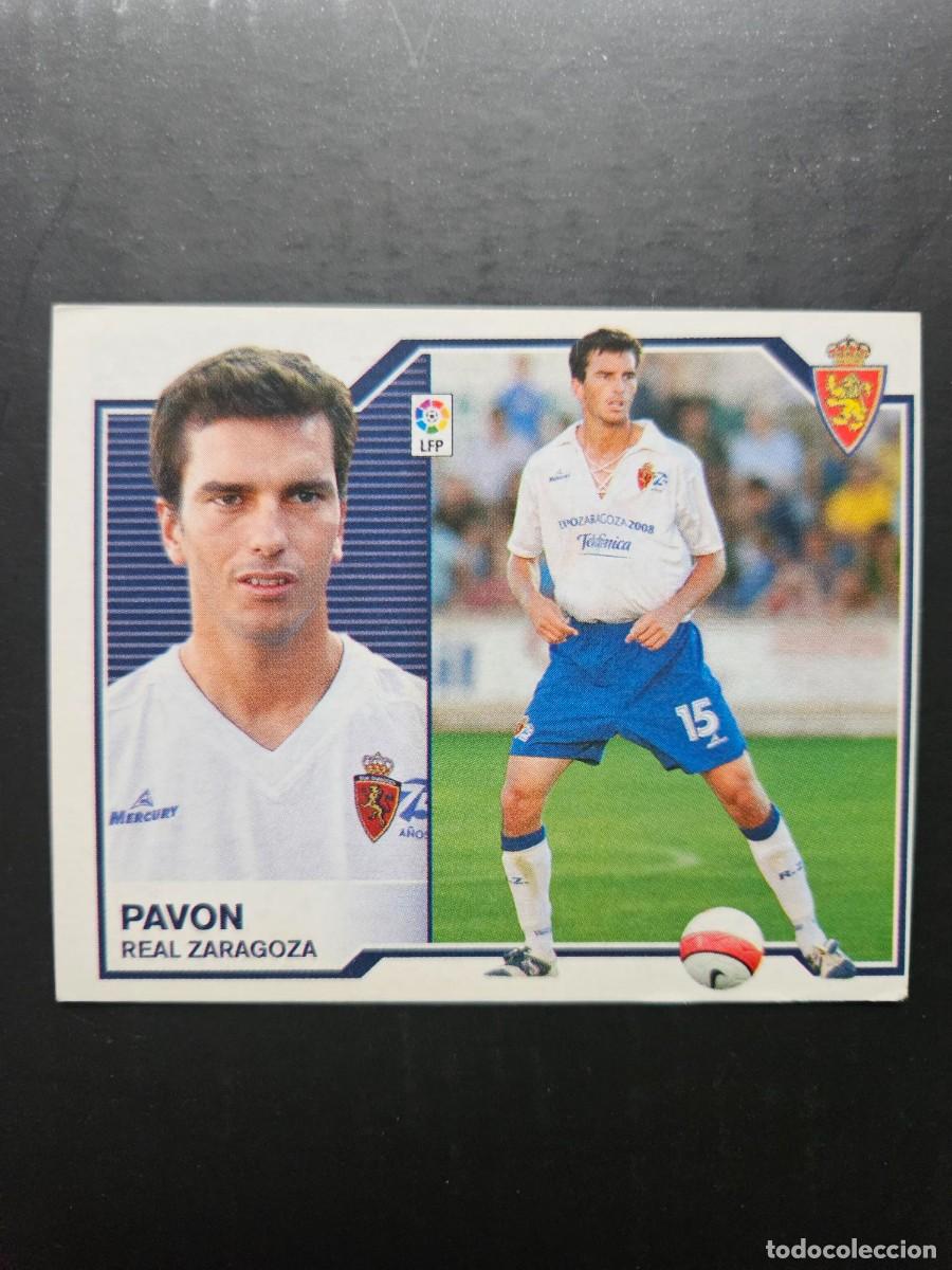 Figurine di Calcio: PAVON ZARAGOZA LIGA ESTE 07 08 2007 2008 SIN PEGAR NUNCA PEGADO