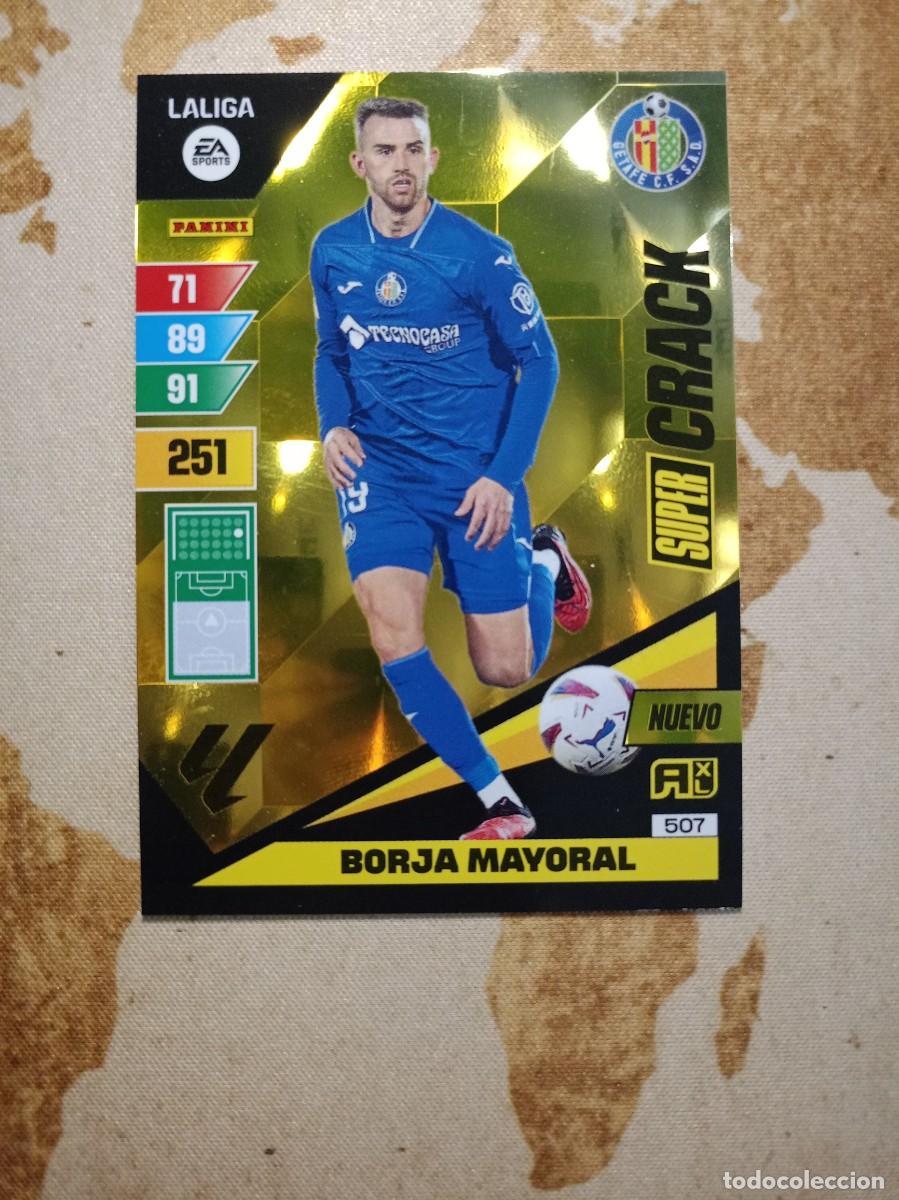 Figurine di Calcio: S&uacute;per Crack 507 BORJA MAYORAL Adrenalyn 2023-24