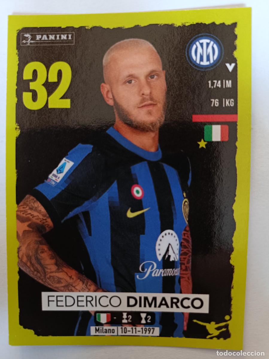 Cromos de F&uacute;tbol: #214 FEDERICO DIMARCO INTER MILAN CALCIATORI 23/24 PANINI