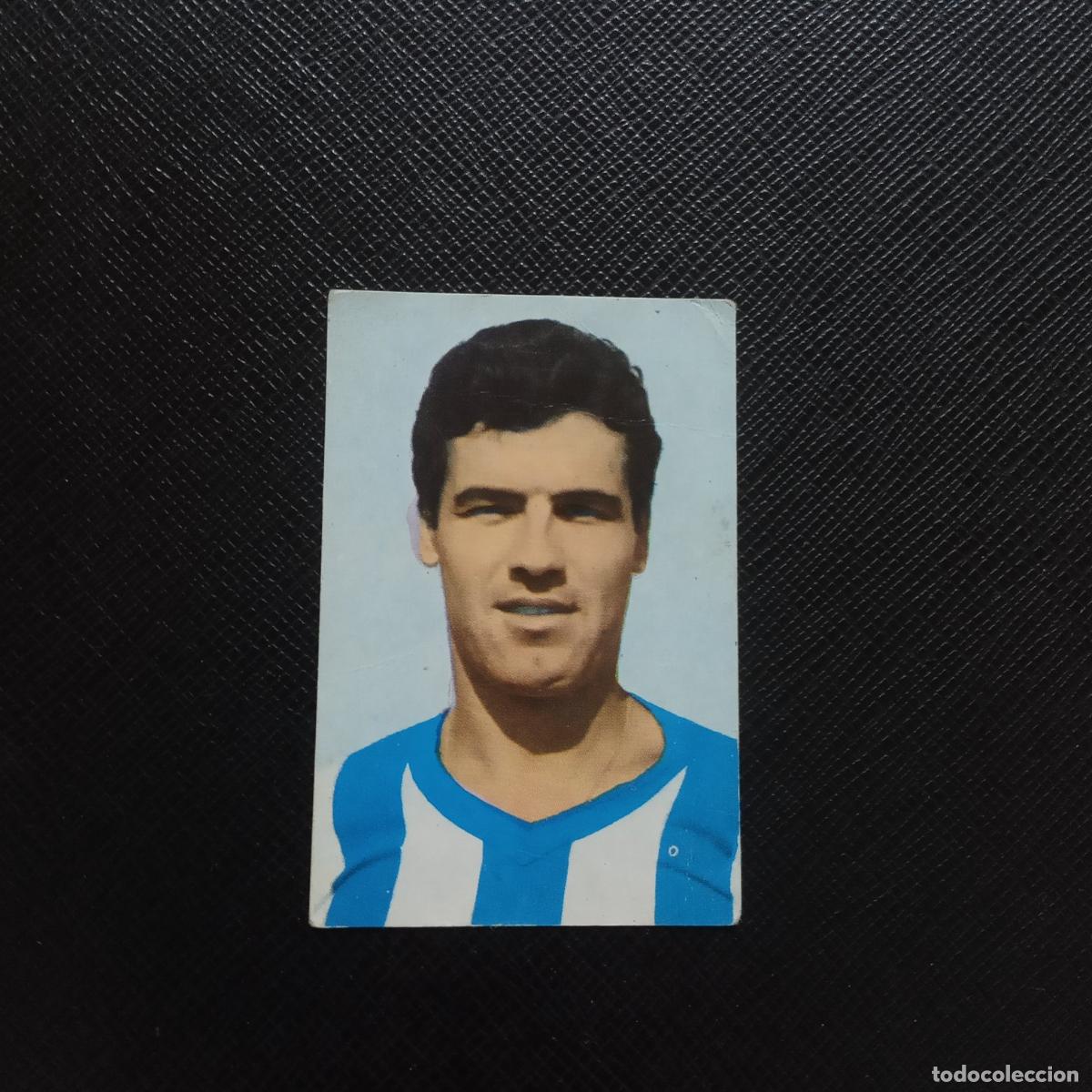 Cromos de F&uacute;tbol: 195 ARIAS MALAGA RUIZ ROMERO 1967 1968 CROMO FUTBOL 67 68 - SIN PEGAR - A171 PG325