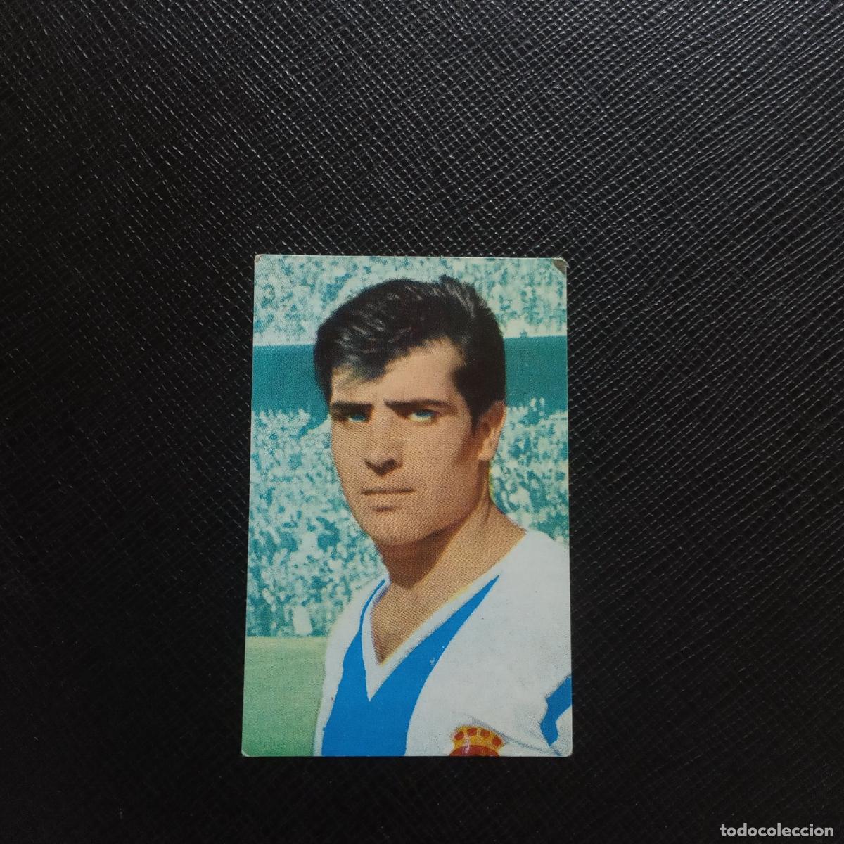 Cromos de F&uacute;tbol: 56 RIERA ESPA&Ntilde;OL RUIZ ROMERO 1967 1968 CROMO FUTBOL 67 68 - SIN PEGAR - A171 PG424