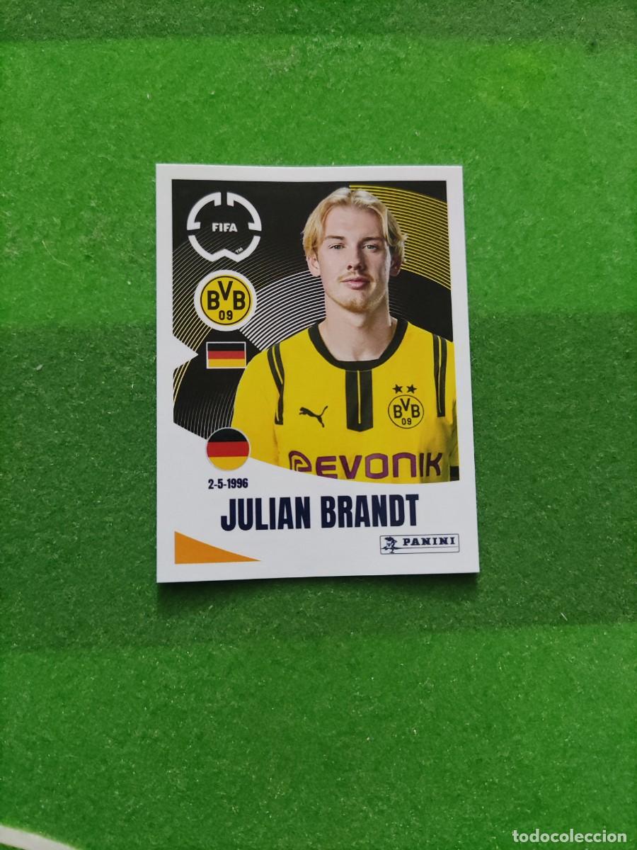 Cromos de f&uacute;tbol: Julian Brandt 360 Borussia Dormunt Club World Cup 25 Mundial de clubes 2025 sin pegar