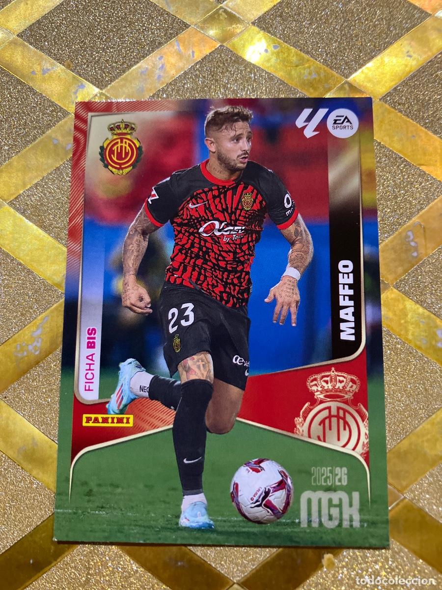 Figurine di Calcio: CROMO DE FUTBOL NUMERO 238 BIS MAFFEO MALLORCA MEGACRACKS 2025 2026 MGK PANINI !