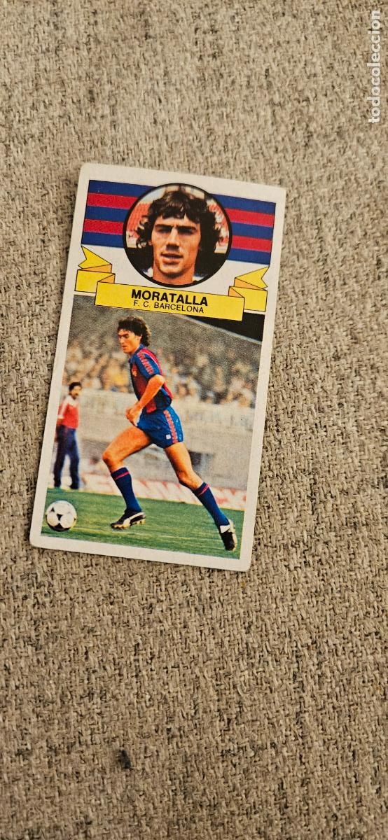Football Stickers: moratalla barcelona este 1985 1986 85 86 sin pegar