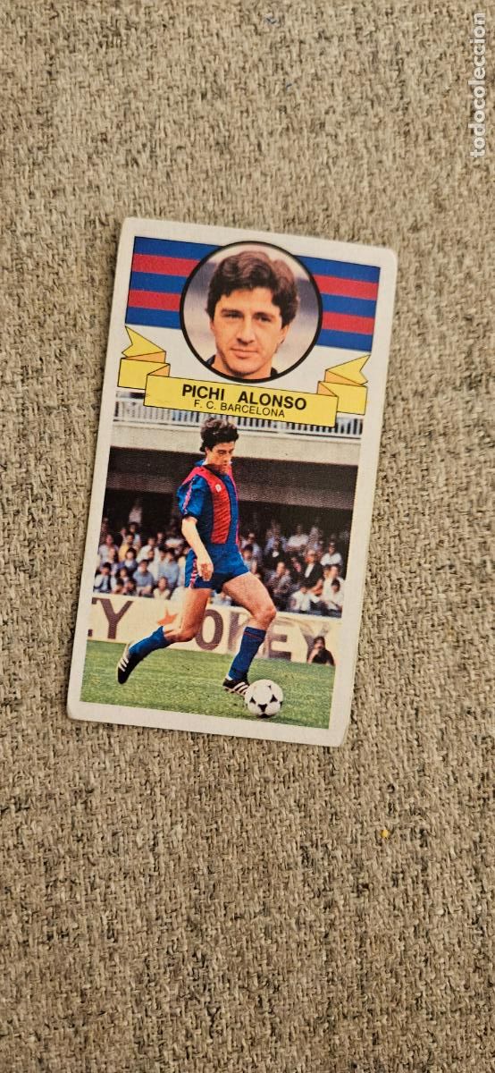 Cromos de F&uacute;tbol: pichi alonso barcelona este 1985 1986 85 86 sin pegar
