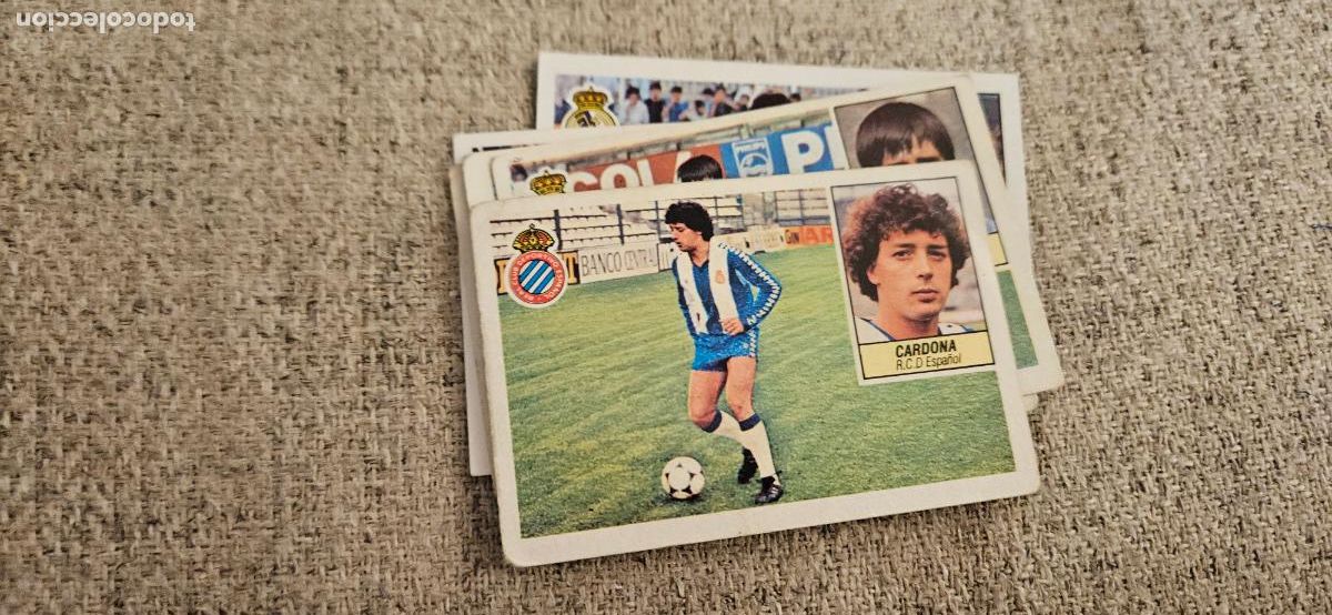 Football Stickers: espa&ntilde;ol iba&ntilde;ez fichaje 19 este 1984 1985 84 85 sin pegar