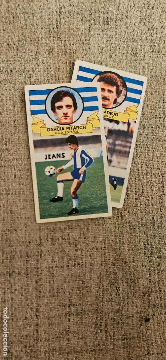 Cromos de F&uacute;tbol: garcia pitarch espa&ntilde;ol fichaje 8 este 1985 1986 85 86 sin pegar