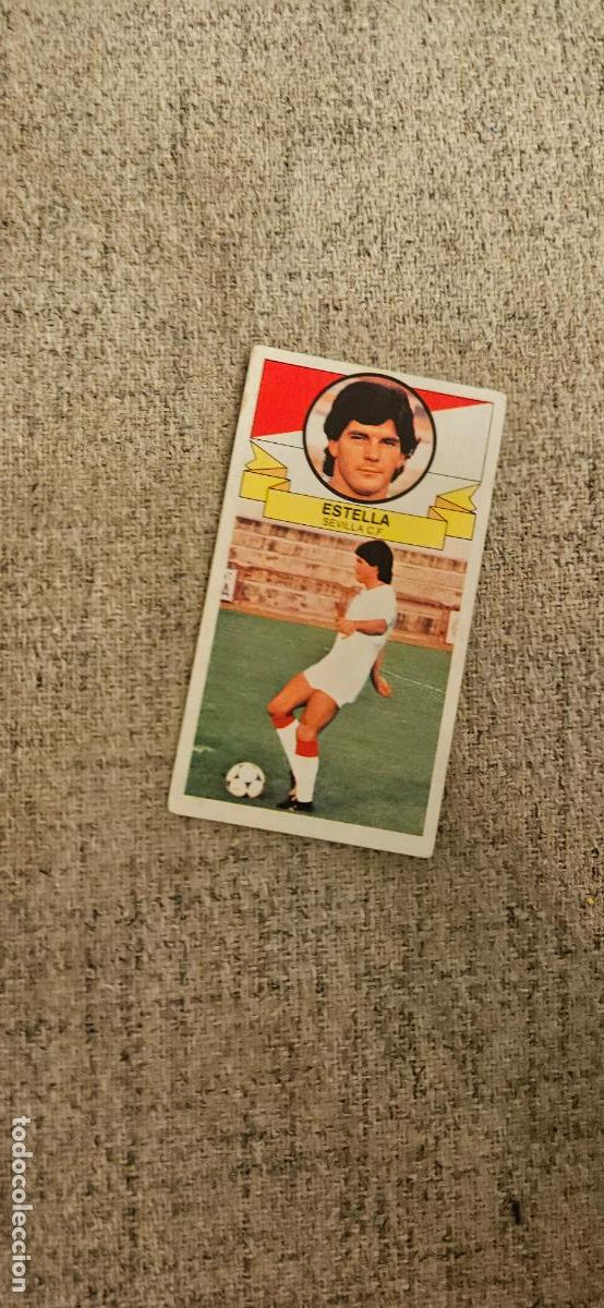Cartes &agrave; collectionner de Football: estella sevilla fichaje 22 este 1985 1986 85 86 sin pegar