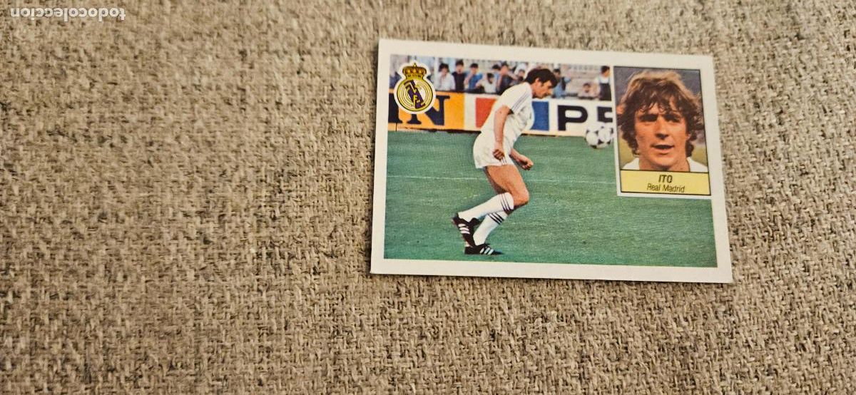 Cartes &agrave; collectionner de Football: real madrid ito este 1984 1985 84 85 sin pegar