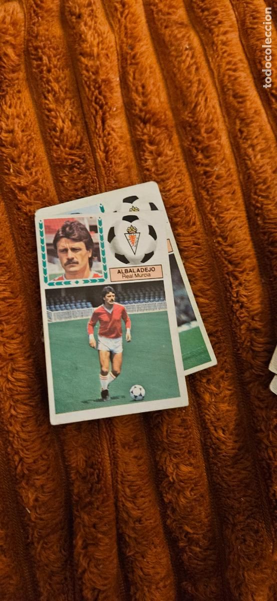Cromos de Futebol: albaladejo murcia fichaje 2 este 1983 1984 83 84 sin pegar