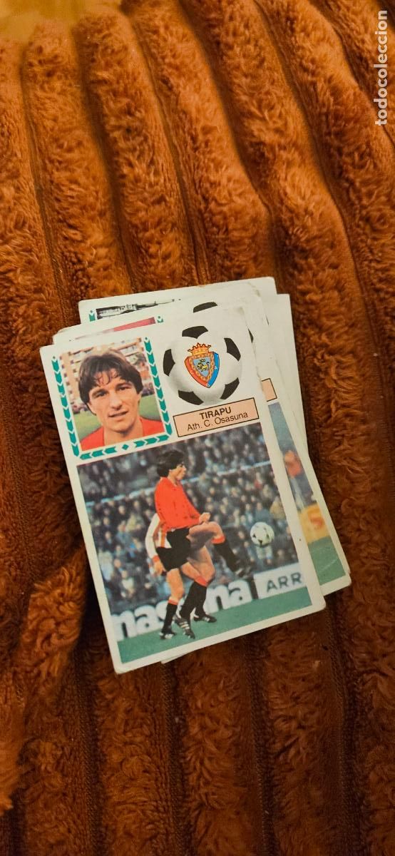 Cartes &agrave; collectionner de Football: tirapu fichaje 5 osasuna este 1983 1984 83 84 sin pegar