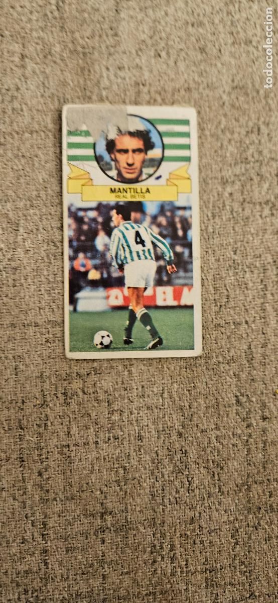 Football Stickers: mantilla baja despegado betis este 1985 1986 85 86 sin pegar