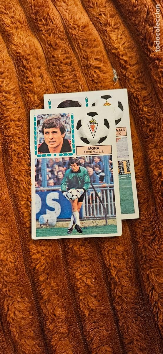 Figurine di Calcio: mora fichaje 16 murcia este 1983 1984 83 84 sin pegar